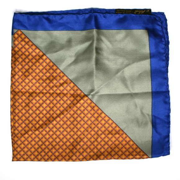 Vintage Ashear All Silk Geometric Scarf - Picture 2 of 4